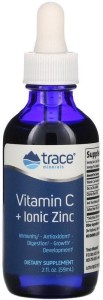 Witamina C i Cynk Vitamin C + Ionic Zinc 59 ml TRACE MINERALS