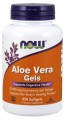 Aloes koncentrat z Liści Aloesu Aloe Vera Gels  200:1 250 kapsułek NOW FOODS