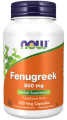 Kozieradka Fenugreek  500 mg 250 kapsułek NOW FOODS