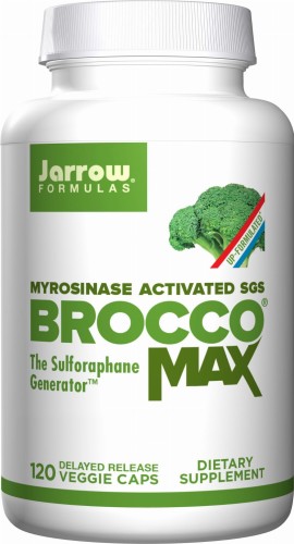 Ekstrakt z nasion Brokuła BroccoMax  120 kapsułek JARROW FORMULAS