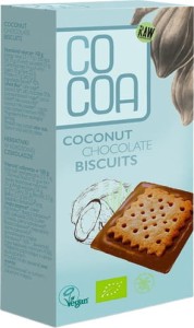 Kekse mit Kokosschokolade BIO 95 g - KAKAO