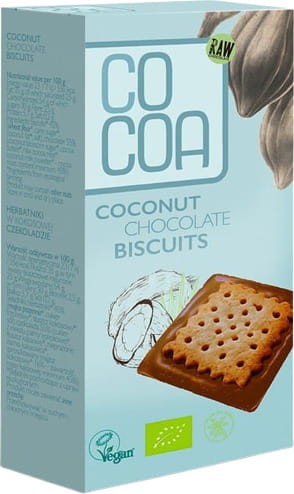 Kekse mit Kokosschokolade BIO 95 g - KAKAO