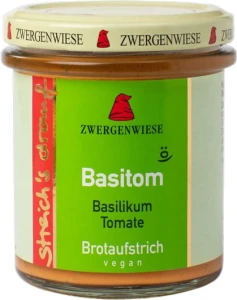 TOMATENPASTA MET GLUTENVRIJ BASILICUM BIO 160 g - ZWERGENWIESE