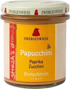 ZONNEBLOEMPASTA MET TOMATEN, PEPERS EN ZUCKONIA GLUTENVRIJ BIO 160 g - ZWERGENWIESE