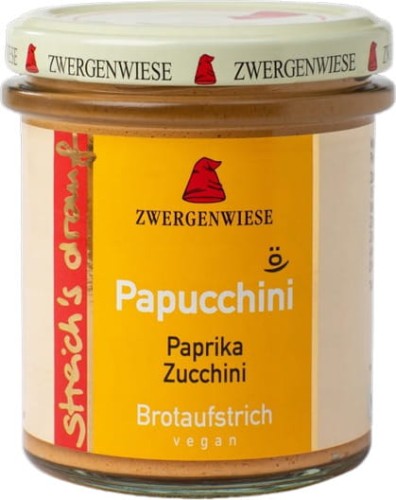ZONNEBLOEMPASTA MET TOMATEN, PEPERS EN ZUCKONIA GLUTENVRIJ BIO 160 g - ZWERGENWIESE