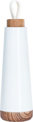 THERMISCHE FLES MET SILICONE HANDGREEP WIT 500 ml - CHIC-MIC