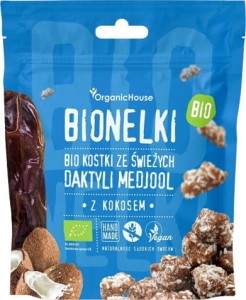 DATE PRALINES MET KOKOSNOOT BIO GLUTENVRIJ 50 g - BIO HUIS (BIONELS)