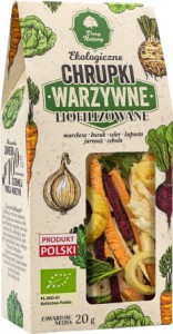 Gemüsechips gefriergetrocknet BIO 20 g - DARY NATURY