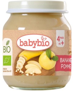 Bananen-Apfel-Dessert ab 4 Monaten glutenfrei BIO 130 g BABYBIO