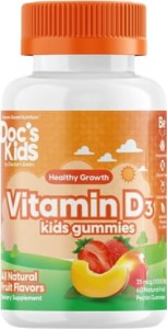 Vitamin D3 Gummibärchen für Kinder Vitamin D3 Gummibärchen für Kinder 60 Stk. DOCTOR'S BEST