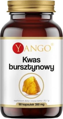 Kwas bursztynowy  90 kapsułek YANGO