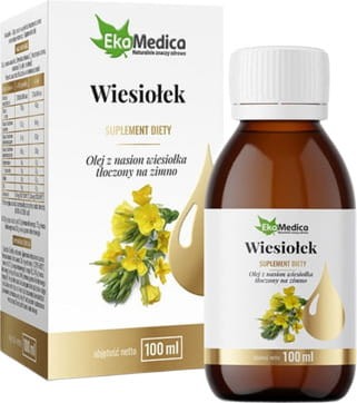 Olej z nasion Wiesiołka Wiesiołek 100 ml EkoMedica