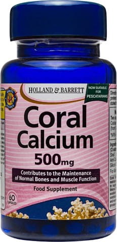 Korallenkalzium 500 MG 60 Kapseln HOLLAND & BARRETT