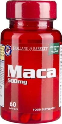 Maca 50 MG Extrakt 10:1 60 Kapseln HOLLAND & BARRETT