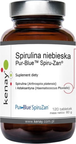 Spirulina Pur-Blue Spiru-Zan 120 tabletek KENAY