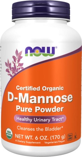 D - Mannose-Einfachzucker 170 g NOW FOODS