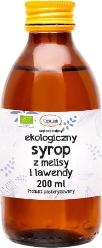Zitronenmelissen- und Lavendelsirup BIO 200 ml - MIR - DRUG