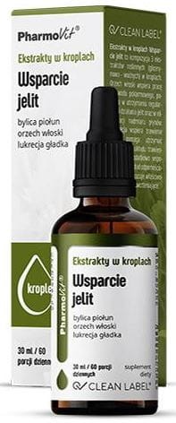 Extrakte in Tropfen zur Unterstützung der Darmarbeit glutenfrei 30 ml PHARMOVIT