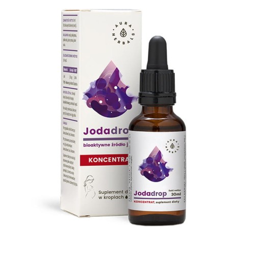 Jodadrop, bioaktywne źródło jodu, koncentrat, krople 30 ml