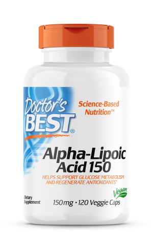 ALA  kwas alfa liponowy 150 mg 120 kapsułek Doctor's Best