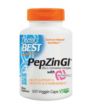 PepZin Gl  Cynk i LKarnozyna 120 kapsułek Doctor's Best