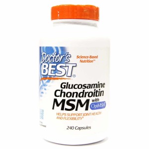 Glukozamina i Chondroityna i MSM 240 kapsułek Doctor's Best