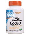 Koenzym Q10 100 mg i Piperyna BioPerine  Vegan 180 kapsułek Doctor's Best