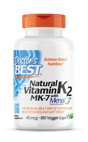 Vitamin K2 MK7 45 mcg 180 Kapseln DOCTOR'S BEST
