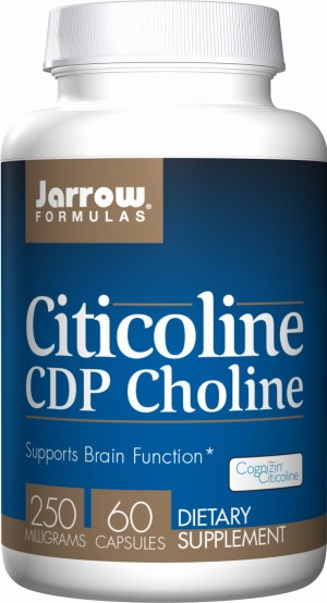 Cytykolina Citicoline CDP Choline 60 kapsułek JARROW FORMULAS