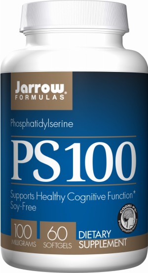 PS100  Fosfatydyloseryna 100 mg SoyFree 60 kapsułek JARROW FORMULAS