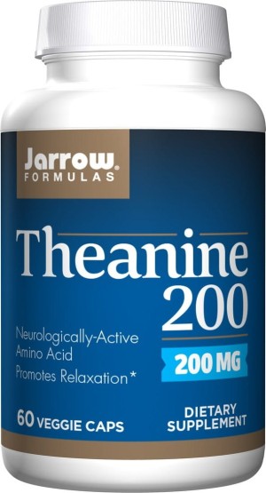 LTeanina 200 mg  Suntheanine 60 kapsułek JARROW FORMULAS