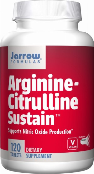 Arginina + Cytrulina Arginine-Citrulline Sustain 120 tabletek JARROW FORMULAS