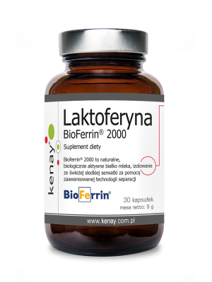 Laktoferyna Bioferrin 2000 30 kapsułek KENAY