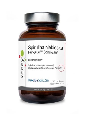 Spirulina Pur-Blue Spiru-Zan 120 tabletek KENAY