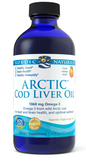 Arctic Cod Liver Oil Orange 237 ml Nordic Naturals