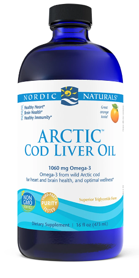 Arctic Cod Liver Oil Orange 473 ml Nordic Naturals