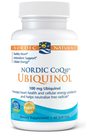 Koenzym CoQ10 Ubiquinol 60 kapsułek Nordic Naturals