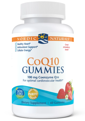 CoQ10 Gummies  Koenzym Q10 100 mg 60 żelek Nordic Naturals