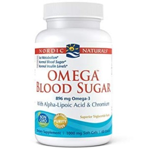 Omega Blood Sugar 60 kapsułek Nordic Naturals