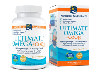 Ultimate Omega i CoQ10 60 kapsułek Nordic Naturals