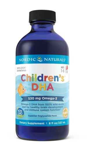 Childrens DHA 530 mg 237 ml Nordic Naturals