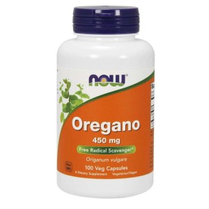 Liść Oregano 450 mg 100 kapsułek NOW FOODS