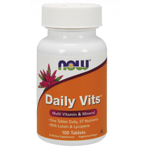 Daily Vits  Witaminy i Minerały 100 tabletek NOW FOODS