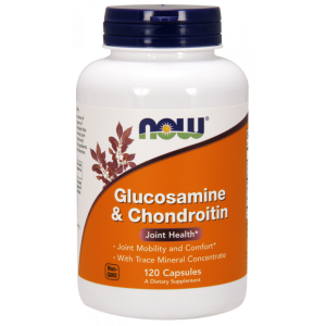 Glukozamina Chondroityna i Mikroelementy 120 kapsułek NOW FOODS