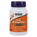 4x6 Acidophilus  Probiotyk 4 Billion Acidophilus 60 kapsułek NOW FOODS