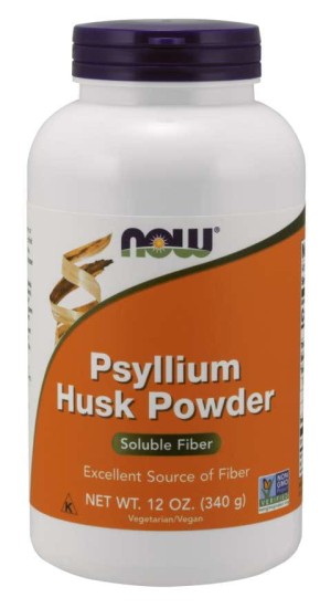Psyllium Husk Powder  Babka Płesznik 340 g NOW FOODS