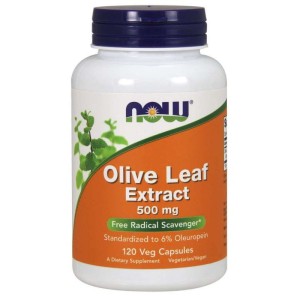 Olive Leaf extract  standaryzowany Liść Oliwny 500 mg 120 kapsułek