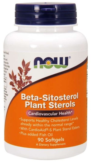 BetaSitosterol Plant Sterols  Sterole roślinne 90 kapsułek