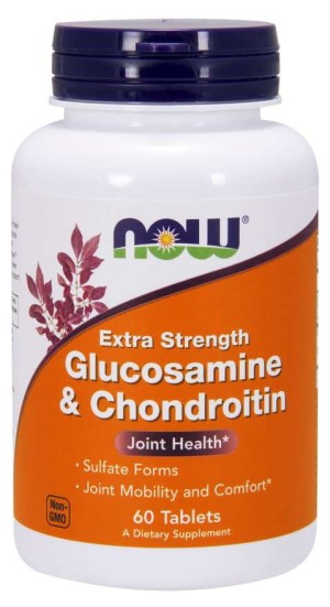 Glukozamina i Chondroityna 60 tabletek NOW FOODS