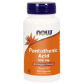 Pantothensäure Pantothensäure Vitamin B5 500 MG 100 Kapseln NOW FOODS